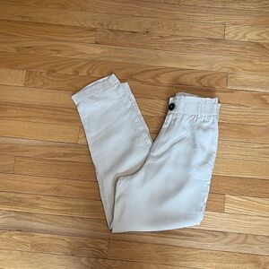Zara Cream Ankle Pants